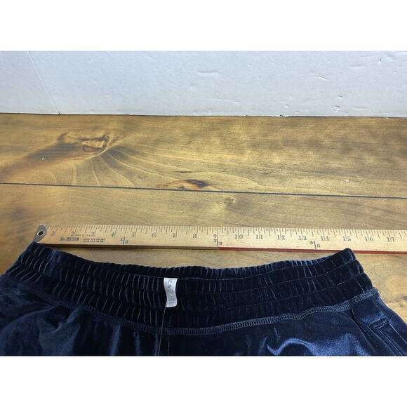 Fabletics Women's Luxe Daria Velour Drawstring Joggers Deep Navy Large NWT - Picture 8 of 10